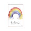 Picture of Believe in Rainbow _GroupedProduct_Rectangle_Portrait_Mini_ _GroupedProduct_Rectangle_Portrait_Canvas_Framed_