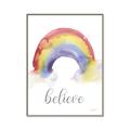 Picture of Believe in Rainbow _GroupedProduct_Rectangle_Portrait_Mini_ _GroupedProduct_Rectangle_Portrait_Canvas_Framed_