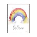 Picture of Believe in Rainbow _GroupedProduct_Rectangle_Portrait_Mini_ _GroupedProduct_Rectangle_Portrait_Canvas_Framed_