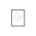 Picture of With All Your heart _GroupedProduct_Rectangle_Portrait_Mini_ _GroupedProduct_Rectangle_Portrait_Canvas_Framed_