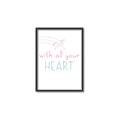 Picture of With All Your heart _GroupedProduct_Rectangle_Portrait_Mini_ _GroupedProduct_Rectangle_Portrait_Canvas_Framed_