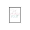 Picture of With All Your heart _GroupedProduct_Rectangle_Portrait_Mini_ _GroupedProduct_Rectangle_Portrait_Canvas_Framed_