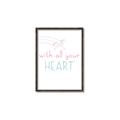 Picture of With All Your heart _GroupedProduct_Rectangle_Portrait_Mini_ _GroupedProduct_Rectangle_Portrait_Canvas_Framed_