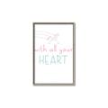 Picture of With All Your heart _GroupedProduct_Rectangle_Portrait_Mini_ _GroupedProduct_Rectangle_Portrait_Canvas_Framed_