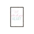 Picture of With All Your heart _GroupedProduct_Rectangle_Portrait_Mini_ _GroupedProduct_Rectangle_Portrait_Canvas_Framed_