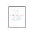 Picture of With All Your heart _GroupedProduct_Rectangle_Portrait_Mini_ _GroupedProduct_Rectangle_Portrait_Canvas_Framed_
