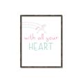 Picture of With All Your heart _GroupedProduct_Rectangle_Portrait_Mini_ _GroupedProduct_Rectangle_Portrait_Canvas_Framed_