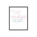 Picture of With All Your heart _GroupedProduct_Rectangle_Portrait_Mini_ _GroupedProduct_Rectangle_Portrait_Canvas_Framed_