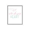 Picture of With All Your heart _GroupedProduct_Rectangle_Portrait_Mini_ _GroupedProduct_Rectangle_Portrait_Canvas_Framed_
