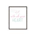 Picture of With All Your heart _GroupedProduct_Rectangle_Portrait_Mini_ _GroupedProduct_Rectangle_Portrait_Canvas_Framed_
