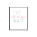 Picture of With All Your heart _GroupedProduct_Rectangle_Portrait_Mini_ _GroupedProduct_Rectangle_Portrait_Canvas_Framed_