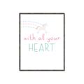 Picture of With All Your heart _GroupedProduct_Rectangle_Portrait_Mini_ _GroupedProduct_Rectangle_Portrait_Canvas_Framed_