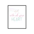 Picture of With All Your heart _GroupedProduct_Rectangle_Portrait_Mini_ _GroupedProduct_Rectangle_Portrait_Canvas_Framed_
