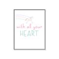 Picture of With All Your heart _GroupedProduct_Rectangle_Portrait_Mini_ _GroupedProduct_Rectangle_Portrait_Canvas_Framed_