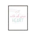 Picture of With All Your heart _GroupedProduct_Rectangle_Portrait_Mini_ _GroupedProduct_Rectangle_Portrait_Canvas_Framed_