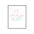 Picture of With All Your heart _GroupedProduct_Rectangle_Portrait_Mini_ _GroupedProduct_Rectangle_Portrait_Canvas_Framed_