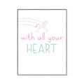 Picture of With All Your heart _GroupedProduct_Rectangle_Portrait_Mini_ _GroupedProduct_Rectangle_Portrait_Canvas_Framed_