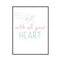 Picture of With All Your heart _GroupedProduct_Rectangle_Portrait_Mini_ _GroupedProduct_Rectangle_Portrait_Canvas_Framed_