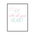 Picture of With All Your heart _GroupedProduct_Rectangle_Portrait_Mini_ _GroupedProduct_Rectangle_Portrait_Canvas_Framed_