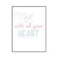 Picture of With All Your heart _GroupedProduct_Rectangle_Portrait_Mini_ _GroupedProduct_Rectangle_Portrait_Canvas_Framed_