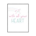 Picture of With All Your heart _GroupedProduct_Rectangle_Portrait_Mini_ _GroupedProduct_Rectangle_Portrait_Canvas_Framed_