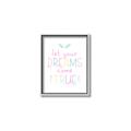 Picture of Let Your Dreams Come True _GroupedProduct_Rectangle_Portrait_Mini_ _GroupedProduct_Rectangle_Portrait_Canvas_Framed_