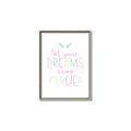 Picture of Let Your Dreams Come True _GroupedProduct_Rectangle_Portrait_Mini_ _GroupedProduct_Rectangle_Portrait_Canvas_Framed_