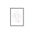 Picture of Let Your Dreams Come True _GroupedProduct_Rectangle_Portrait_Mini_ _GroupedProduct_Rectangle_Portrait_Canvas_Framed_