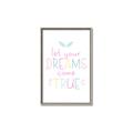 Picture of Let Your Dreams Come True _GroupedProduct_Rectangle_Portrait_Mini_ _GroupedProduct_Rectangle_Portrait_Canvas_Framed_