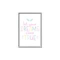 Picture of Let Your Dreams Come True _GroupedProduct_Rectangle_Portrait_Mini_ _GroupedProduct_Rectangle_Portrait_Canvas_Framed_