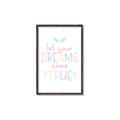 Picture of Let Your Dreams Come True _GroupedProduct_Rectangle_Portrait_Mini_ _GroupedProduct_Rectangle_Portrait_Canvas_Framed_