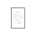 Picture of Let Your Dreams Come True _GroupedProduct_Rectangle_Portrait_Mini_ _GroupedProduct_Rectangle_Portrait_Canvas_Framed_