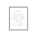 Picture of Let Your Dreams Come True _GroupedProduct_Rectangle_Portrait_Mini_ _GroupedProduct_Rectangle_Portrait_Canvas_Framed_