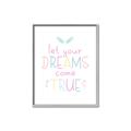 Picture of Let Your Dreams Come True _GroupedProduct_Rectangle_Portrait_Mini_ _GroupedProduct_Rectangle_Portrait_Canvas_Framed_