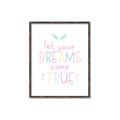 Picture of Let Your Dreams Come True _GroupedProduct_Rectangle_Portrait_Mini_ _GroupedProduct_Rectangle_Portrait_Canvas_Framed_