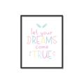 Picture of Let Your Dreams Come True _GroupedProduct_Rectangle_Portrait_Mini_ _GroupedProduct_Rectangle_Portrait_Canvas_Framed_