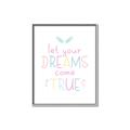 Picture of Let Your Dreams Come True _GroupedProduct_Rectangle_Portrait_Mini_ _GroupedProduct_Rectangle_Portrait_Canvas_Framed_