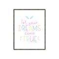 Picture of Let Your Dreams Come True _GroupedProduct_Rectangle_Portrait_Mini_ _GroupedProduct_Rectangle_Portrait_Canvas_Framed_