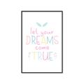 Picture of Let Your Dreams Come True _GroupedProduct_Rectangle_Portrait_Mini_ _GroupedProduct_Rectangle_Portrait_Canvas_Framed_