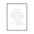 Picture of Let Your Dreams Come True _GroupedProduct_Rectangle_Portrait_Mini_ _GroupedProduct_Rectangle_Portrait_Canvas_Framed_