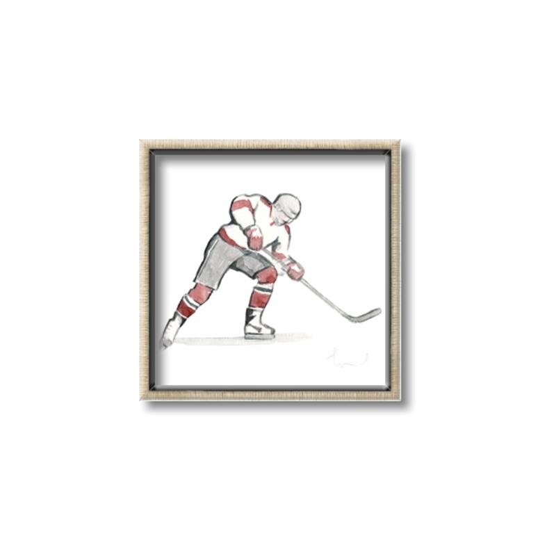 Picture of Hockey Boys IV _GroupedProduct_Square_Mini_ _GroupedProduct_Square_Canvas_Framed_