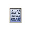 Picture of Let the World Hear You Dino _GroupedProduct_Rectangle_Portrait_Mini_ _GroupedProduct_Rectangle_Portrait_Canvas_Framed_
