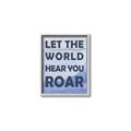 Picture of Let the World Hear You Dino _GroupedProduct_Rectangle_Portrait_Mini_ _GroupedProduct_Rectangle_Portrait_Canvas_Framed_