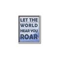 Picture of Let the World Hear You Dino _GroupedProduct_Rectangle_Portrait_Mini_ _GroupedProduct_Rectangle_Portrait_Canvas_Framed_