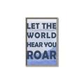Picture of Let the World Hear You Dino _GroupedProduct_Rectangle_Portrait_Mini_ _GroupedProduct_Rectangle_Portrait_Canvas_Framed_