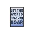 Picture of Let the World Hear You Dino _GroupedProduct_Rectangle_Portrait_Mini_ _GroupedProduct_Rectangle_Portrait_Canvas_Framed_