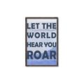 Picture of Let the World Hear You Dino _GroupedProduct_Rectangle_Portrait_Mini_ _GroupedProduct_Rectangle_Portrait_Canvas_Framed_