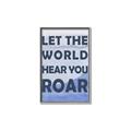 Picture of Let the World Hear You Dino _GroupedProduct_Rectangle_Portrait_Mini_ _GroupedProduct_Rectangle_Portrait_Canvas_Framed_