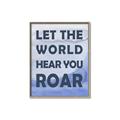 Picture of Let the World Hear You Dino _GroupedProduct_Rectangle_Portrait_Mini_ _GroupedProduct_Rectangle_Portrait_Canvas_Framed_