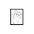 Picture of Dino Drawing _GroupedProduct_Rectangle_Portrait_Mini_ _GroupedProduct_Rectangle_Portrait_Canvas_Framed_